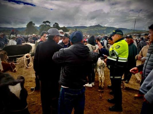 Se brindaron recomendaciones de seguridad y autoprotección al sector campesino y comunidad en general.