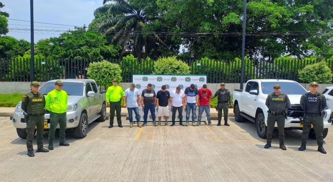 Seis personas capturadas por suplantación