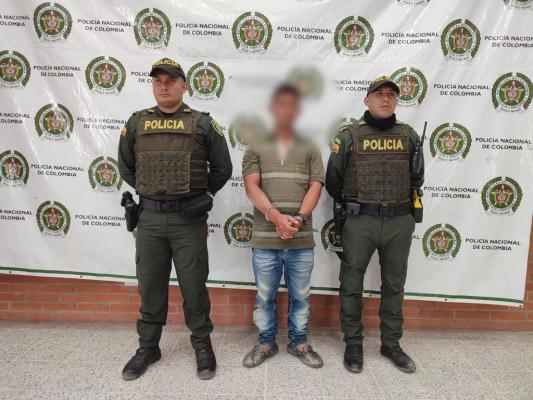 Capturado por agredir físicamente a su compañera sentimental 