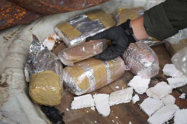 Incautados 184 kg de pasta base de coca en Caquetá