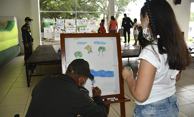 Con actividades de acercamiento, trabajamos por nuestros niños y niñas 