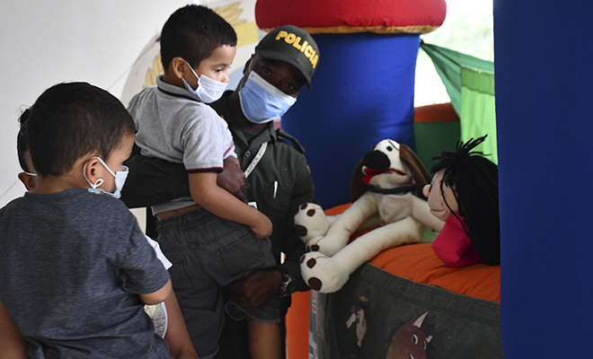 Con actividades de acercamiento, trabajamos por nuestros niños y niñas 