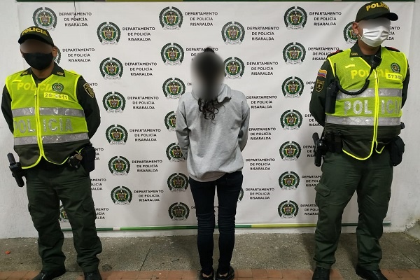 Capturada en flagrancia por tentativa de homicidio