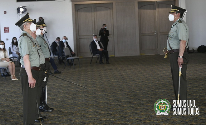 toma del mando brigadier general Eliecer Camacho