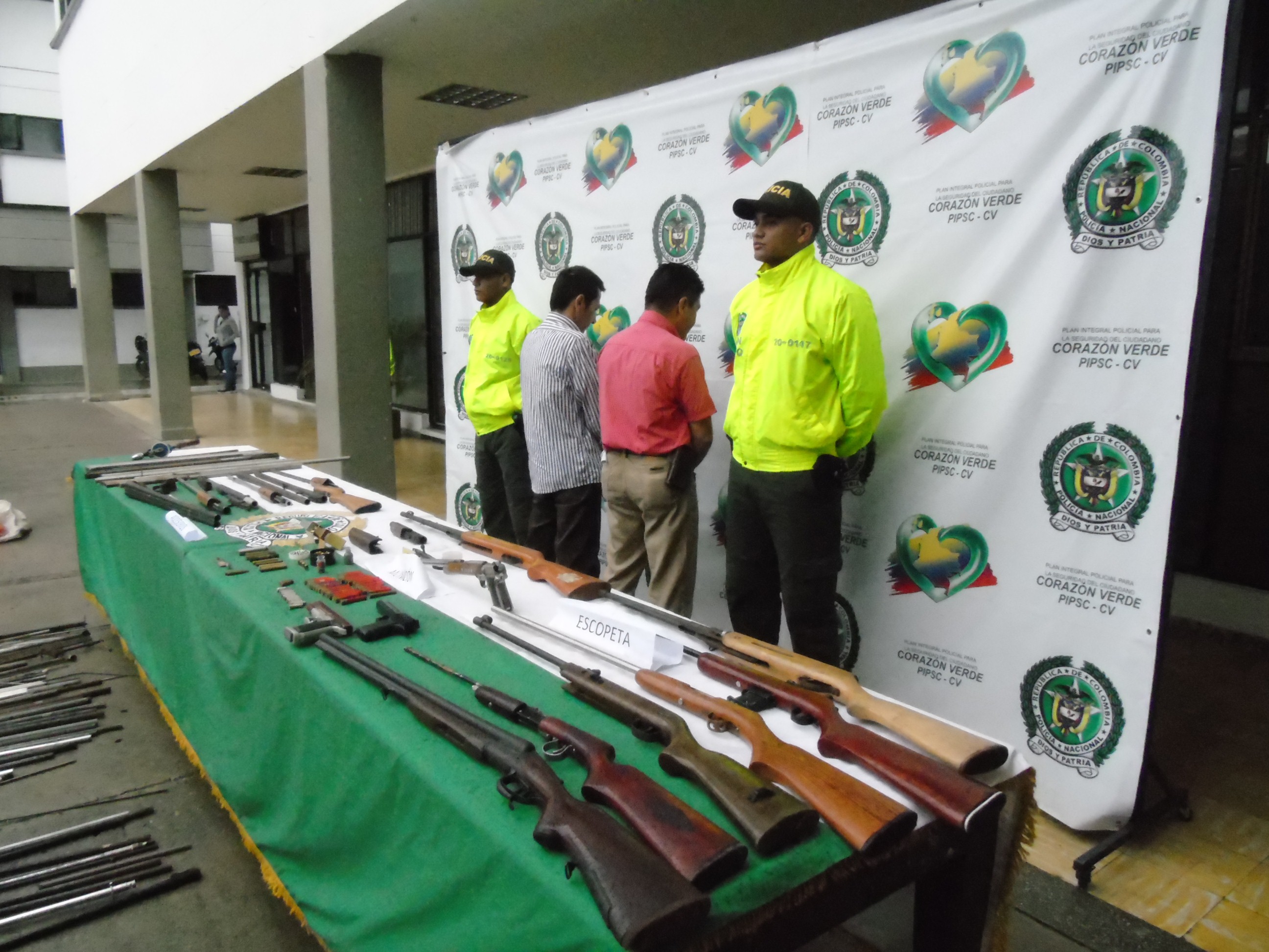 Elementos incautados