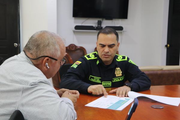Coronel Felipe Andr&eacute;s Ardila Valderrama particip&oacute; en el Consejo de Seguridad Departamental