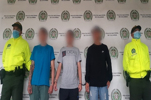 Capturados por el delito de homicidio agravado 