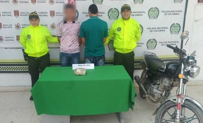 Un hombre es capturado por el delito de fabricación, tráfico y porte de estupefacientes
