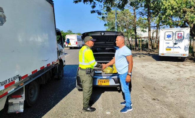 Un Policía de bendiciones en la vida de otros
