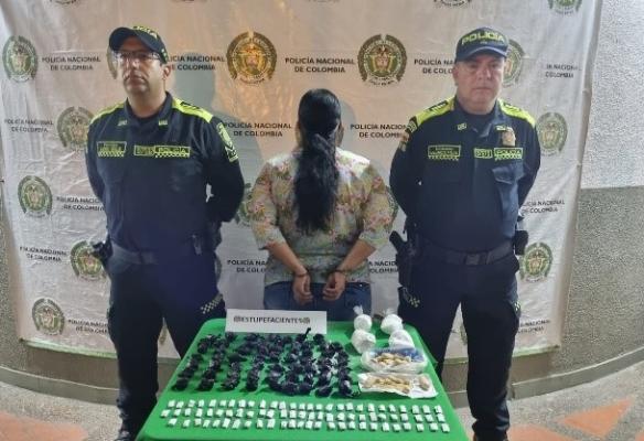 Capturada por estupefacientes en La Tebaida 