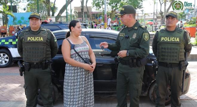 Gracias a labores de disuasión y control logramos su ubicación.