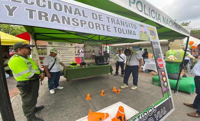 Personal de la Seccional de Tránsito y Transporte estarán desplegados en 12 áreas de prevención sobre los ejes viales del Tolima.
