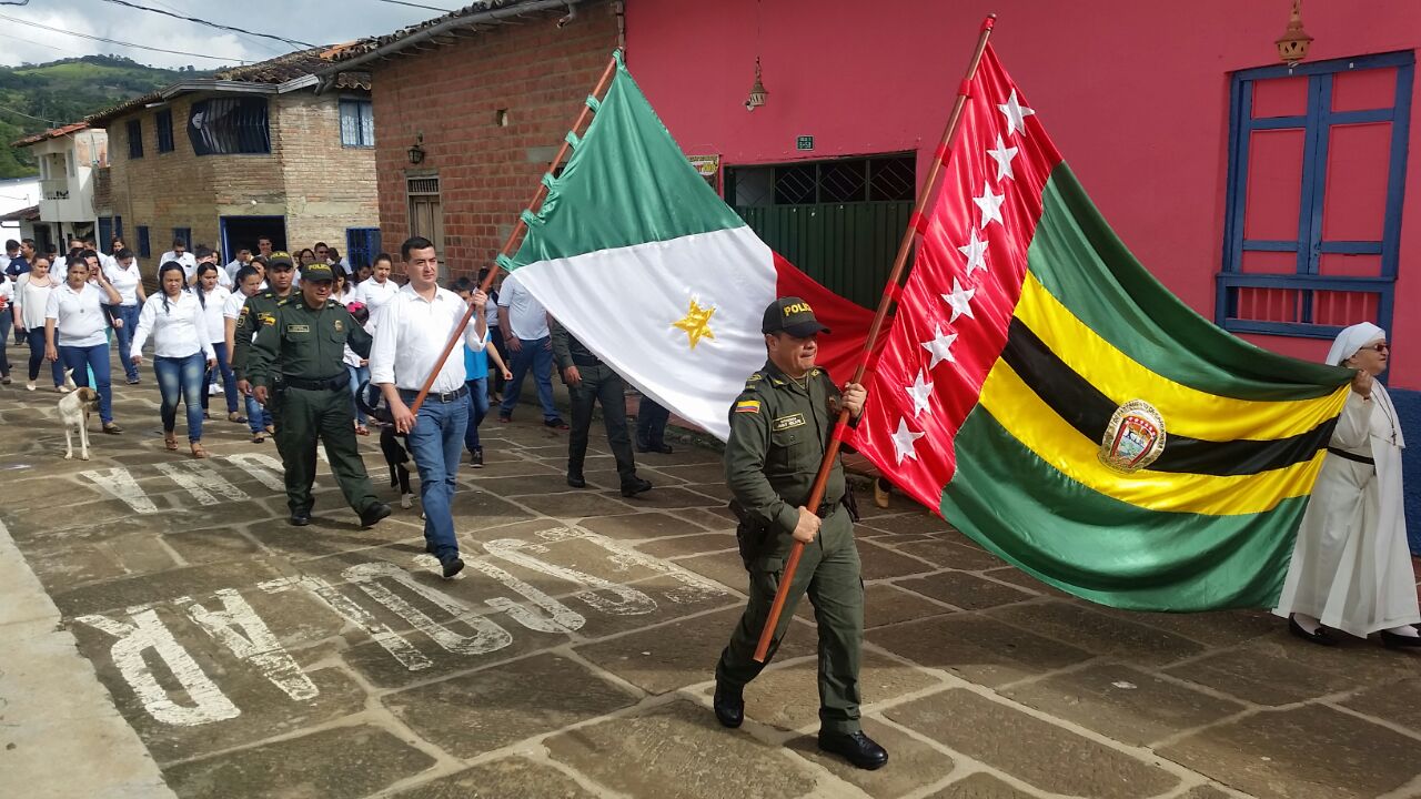 Día de la independencia - Policía de Santander