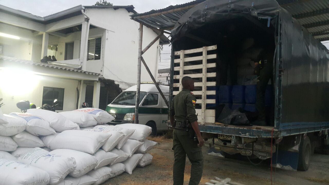 Las primeras informaciones darían cuenta que la carga, sería transportada hasta el occidente del Cauca,