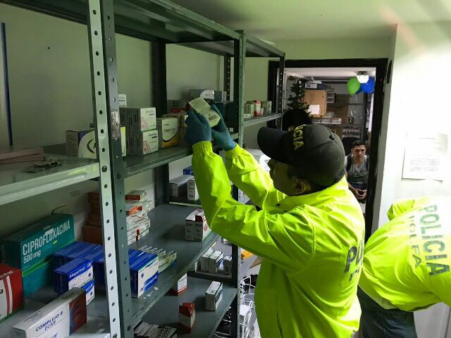 Medicamentos incautados