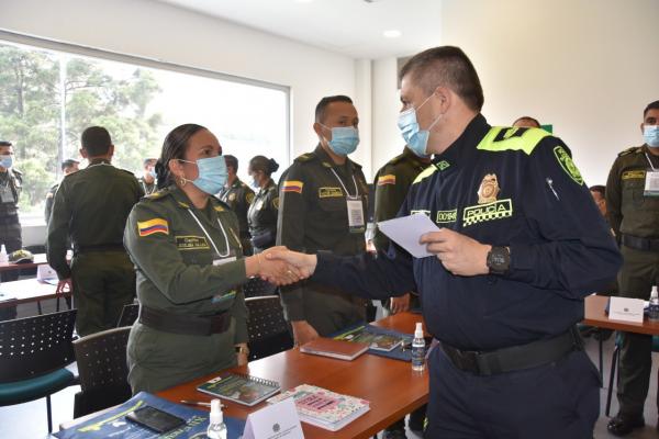Reunión de policías 