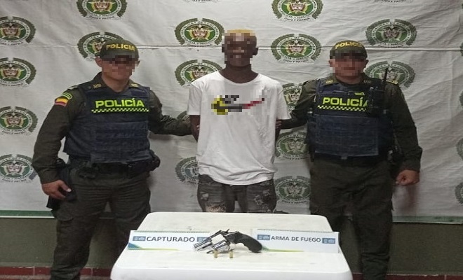 ‘Yimmy’ fue capturado en flagrancia en el barrio Niño Jesús