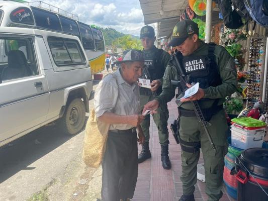 Campaña preventiva GAULA