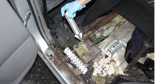 POLICIA NACIONAL-narcotrafico-vehiculo-gama alta-cocaina