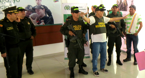 POLICIA NACIONAL liberacion secuestrado en el magdalena