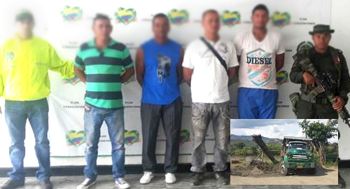 POLICIA NACIONALcapturas mineria ilegal