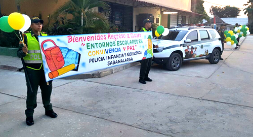 plan integral- intervención-colegios-seguros-Policía-Atlántico