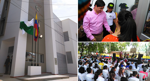 POLICIA NACIONAL INAUGURADA SUBESTACION