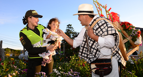 POLICIA NACIONAL-FERIA DE LAS FLORES-MEDELLIN