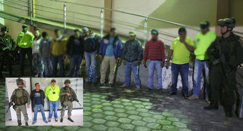 Policía Antinarcóticos- desarticula red criminal- dedicada al tráfico de estupefacientes