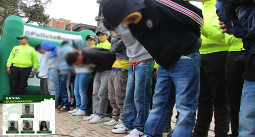 caso mebog capturas de atracadores en el centro los guacharacos y panguanos