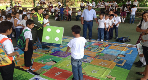 El grupo de Protección Ambiental y Ecológica realizó actividades de prevención y educación con niños y niñas