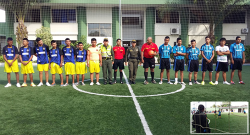 POLICIA NACIONAL-metemos goles a la violencia
