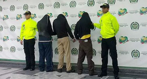 capturados robos motos