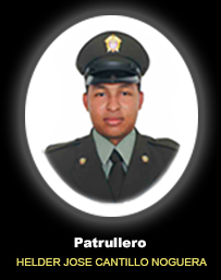 Fotograf&iacute;a del Se&ntilde;or Pt. Helder Jos&eacute; Cantillo Noguera quien falleci&oacute; en cumplimiento de su deber.
