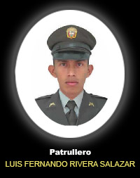 Fotograf&iacute;a del Se&ntilde;or Pt. Luis Fernando Rivera Salazar quien falleci&oacute; en cumplimiento de su deber.