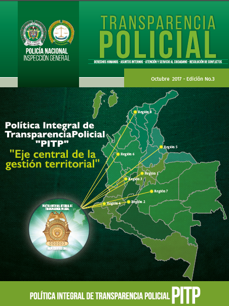 Portada de la tercera edici&oacute;n del magaz&iacute;n Transparencia Policial