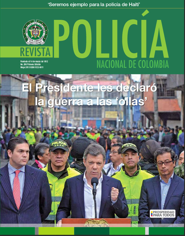 Portada de la Revista de la Polic&iacute;a