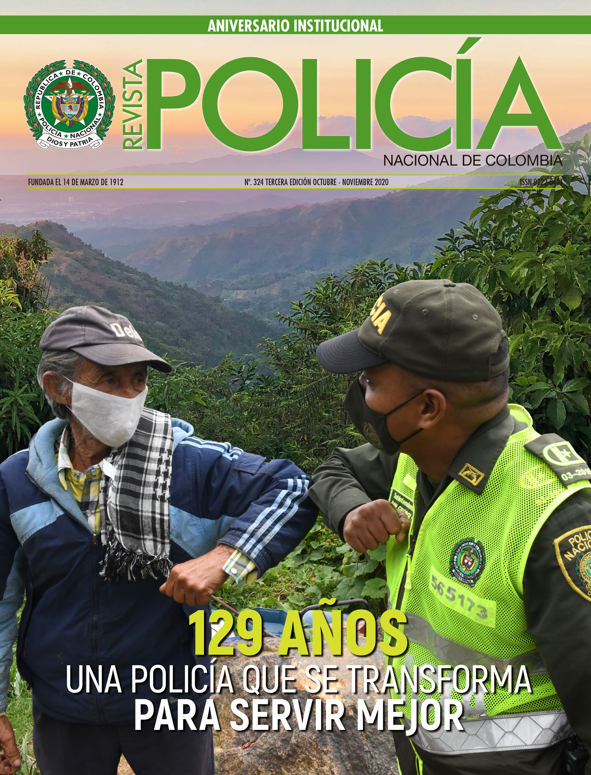 Revista Polic&iacute;a Nacional edici&oacute;n 324