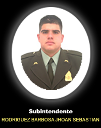 Fotograf&iacute;a del Se&ntilde;or Si. Rodriguez Barbosa Jhoan Sebastian quien falleci&oacute; en cumplimiento de su deber.