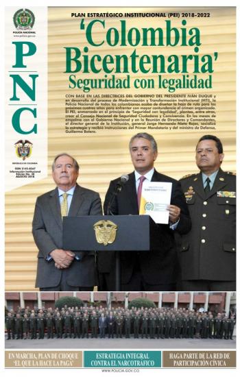 Periódico PNC Edición 30 - ‘Colombia Bicentenaria’ Seguridad con legalidad