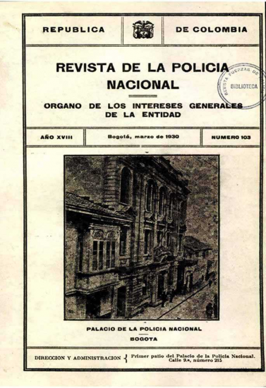 Portada de la Revista de la Policía