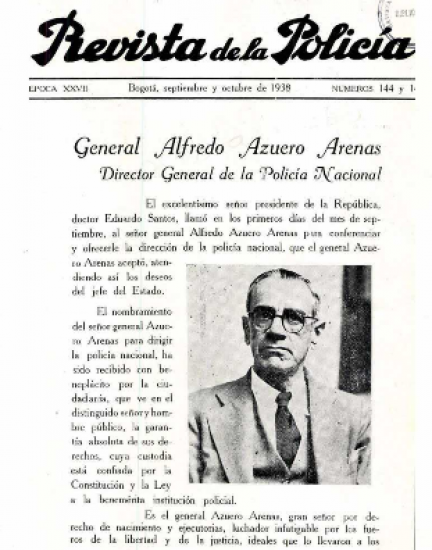 Portada de la Revista de la Policía