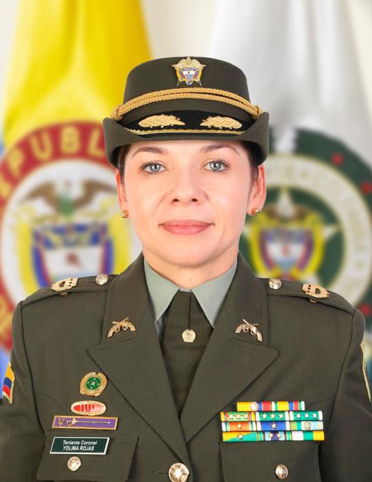 Teniente coronel Yolima Andrea Rojas Rivas