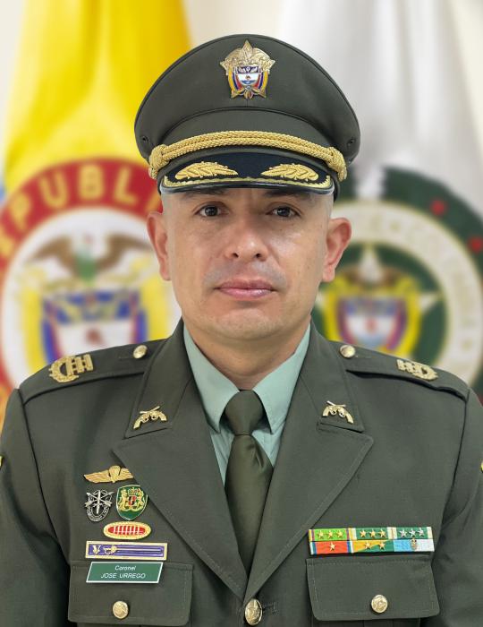 Coronel Jos&eacute; Hair Urrego Baquero