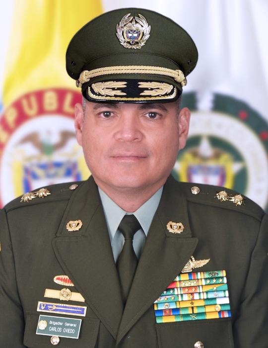 Brigadier general Carlos Germ&aacute;n Oviedo Lamprea